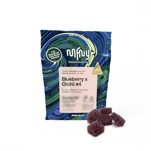 MFNY - MFNY - Live Rosin Gummies - Blueberry x Oishii - 100mg - Edible