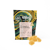 MFNY - Pineapple x DosixZkittlez #1- Live Rosin Gummies - 100mg 10ct - Edibles