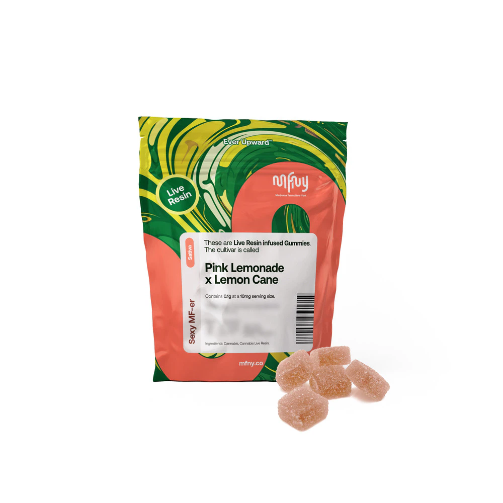 MFNY - MFNY | Pink Lemonade x Lemon Cane | Live Resin Gummies Main Image