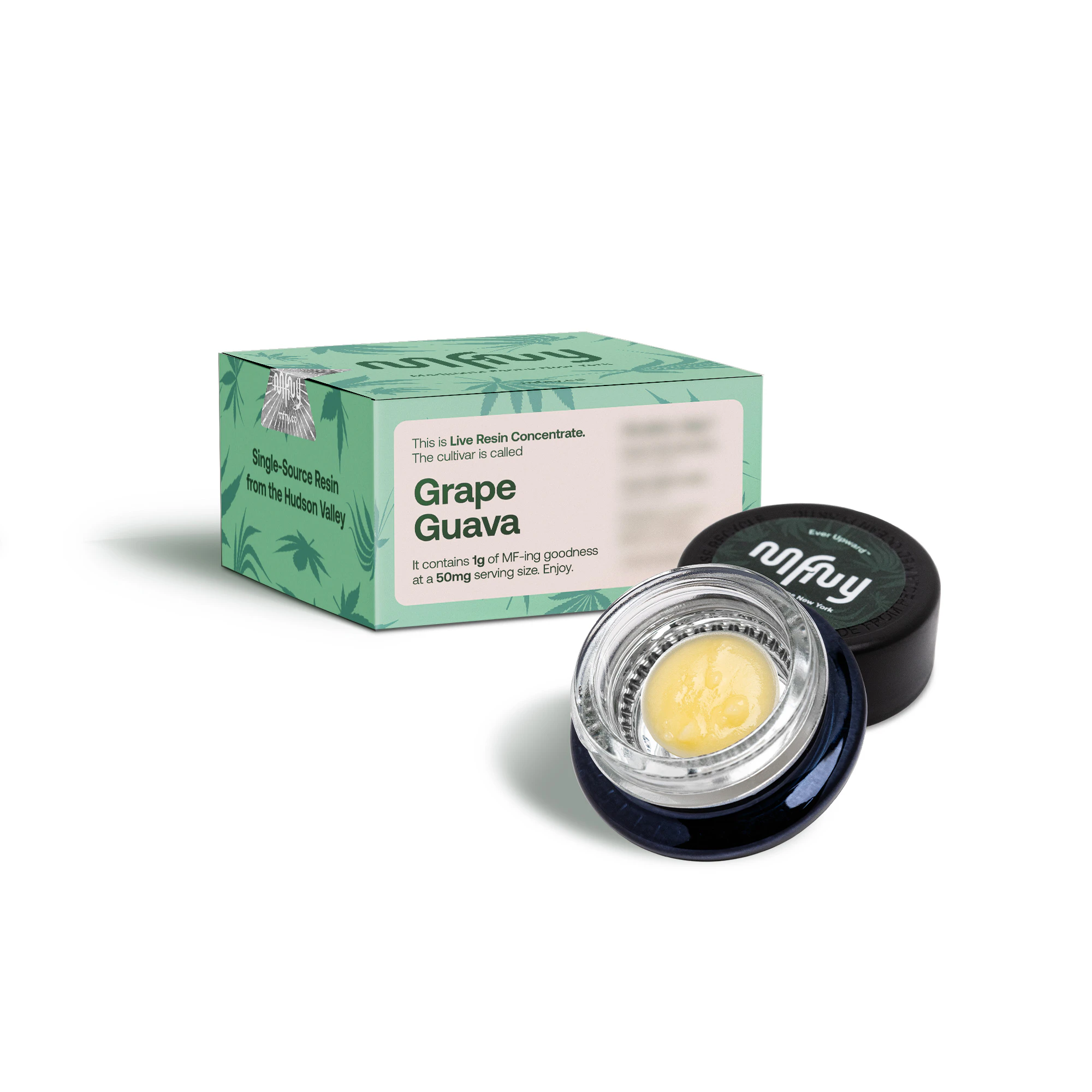 MFNY - MFNY - Grape Guava - 76.33% THC - 1.0g - Live Resin Badder Main Image