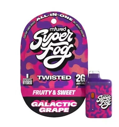 MFused | SuperFog - TWISTED 2g Jefe Plus - Galactic Grape Main Image