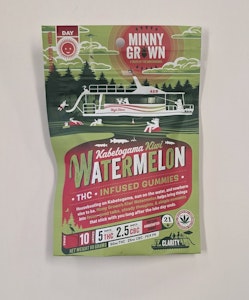 Minny Grown - Minny Grown - 50 MG THC 25 MG CBC Kabetogama Kiwi Watermelon 