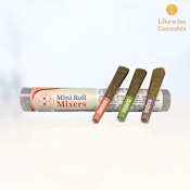 3pk 0.5g Infused Mini Pre-roll - Grape Vineyard / Birthday Cake / Strawberry Crisp