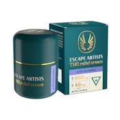 Escape Artist - 800mg CBD:40mg THC (20:1) Lavender Cream - 2oz