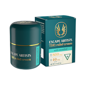 Escape Artist - 800mg CBD:40mg THC (20:1) Menthol Cream - 2oz