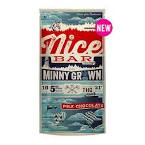 Minny Grown - Minny Grown- 50 THC Nice Chocolate Bar