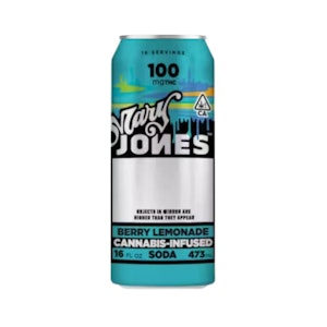 MARY JONES - BERRY LEMONADE SODA CAN 100MG - MARY JONES