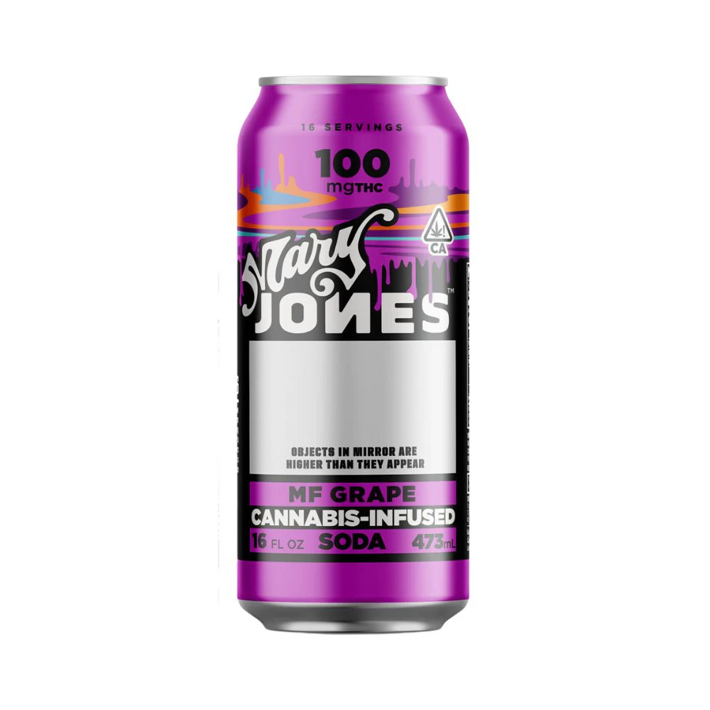 MARY JONES - GRAPE SODA CAN 100MG - MARY JONES Main Image