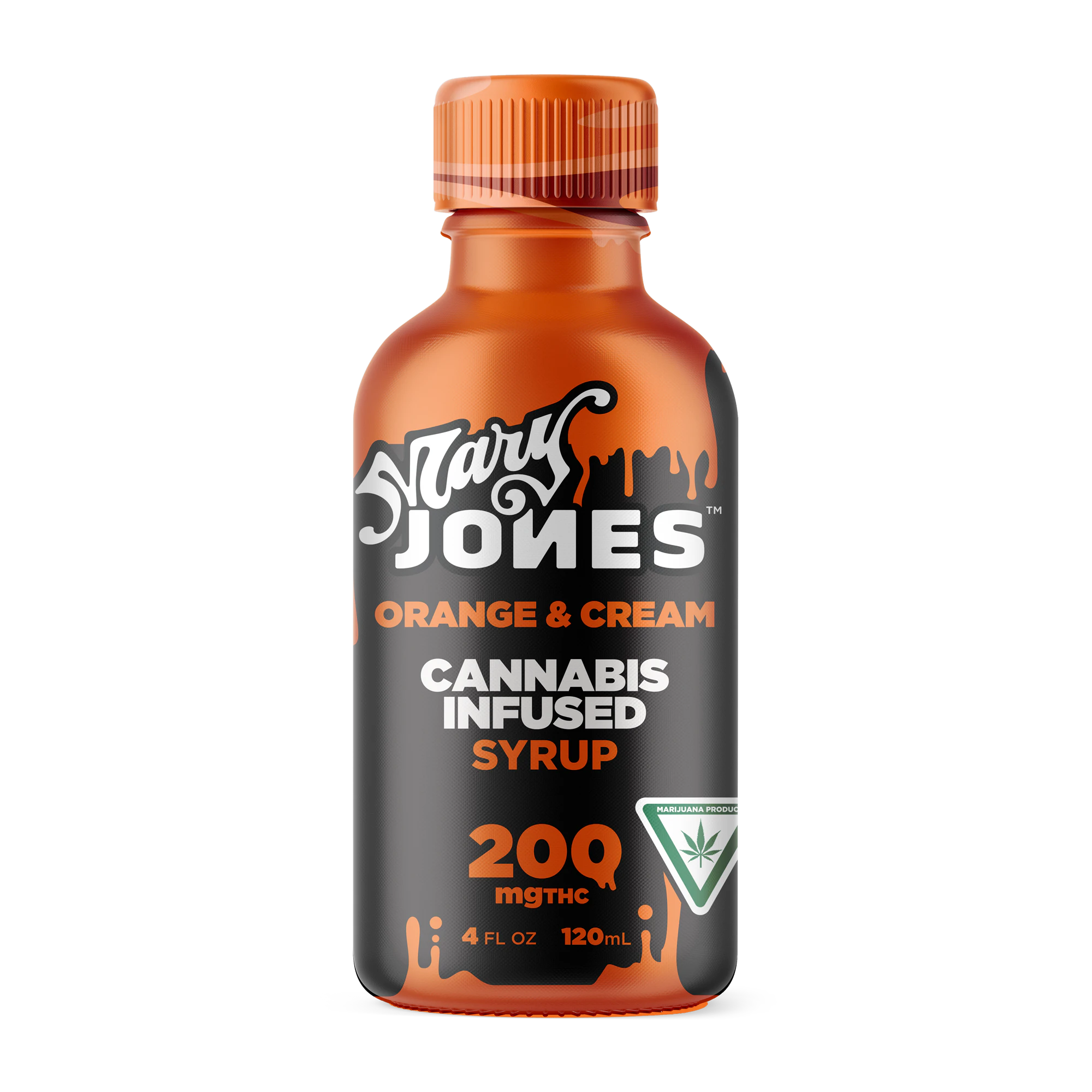 Mary Jones - Mary Jones - Orange & Cream Syrup - 200mg Main Image