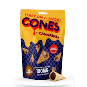 MILK CHOCOLATE 10PK CONES - CANNABALS - 100mg