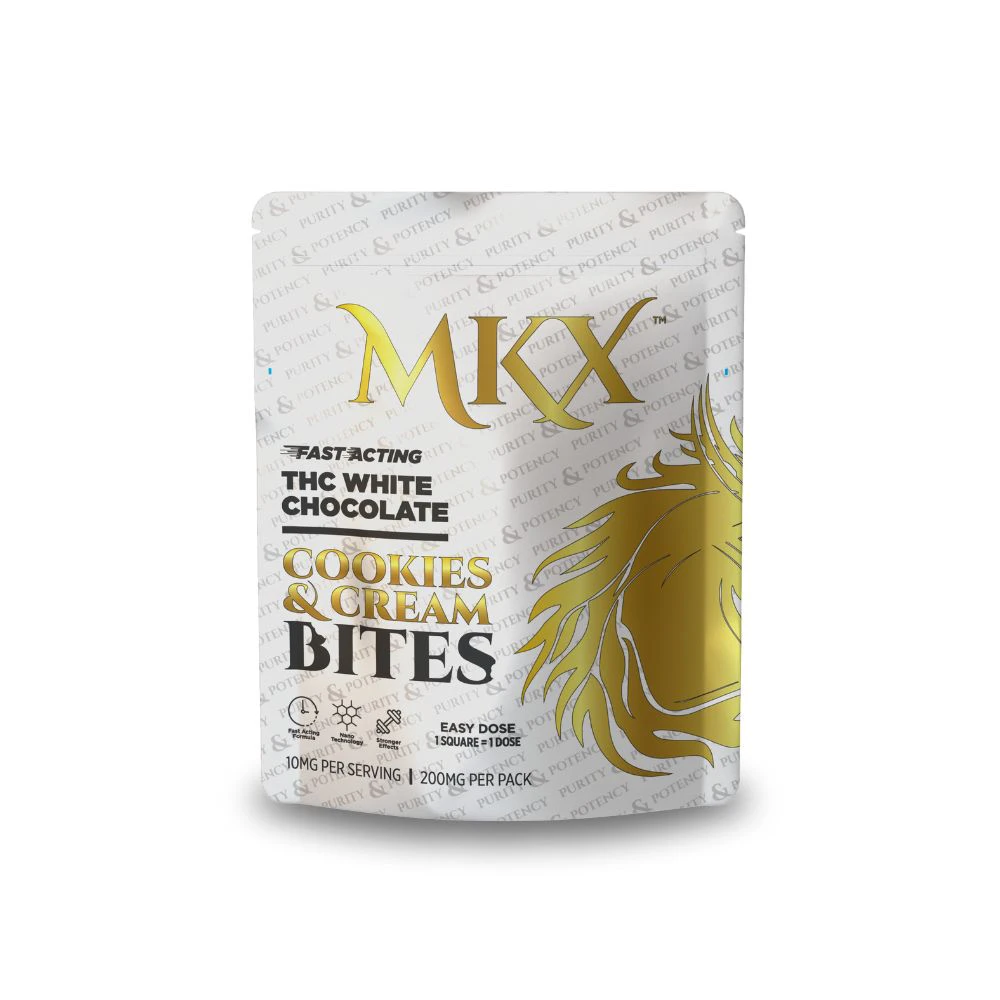 MKX - Cookies & Cream White Chocolate 200mg Fast-Acting Bites (2x100mg) - MKX Main Image