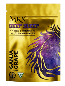 MKX - MKX Gummies - Deep Sleep Ganja Grape - 200mg