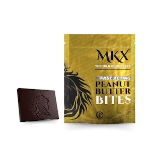 MKX - Peanut Butter 200mg Fast-Acting Chocolate Bites (2x100mg) - MKX