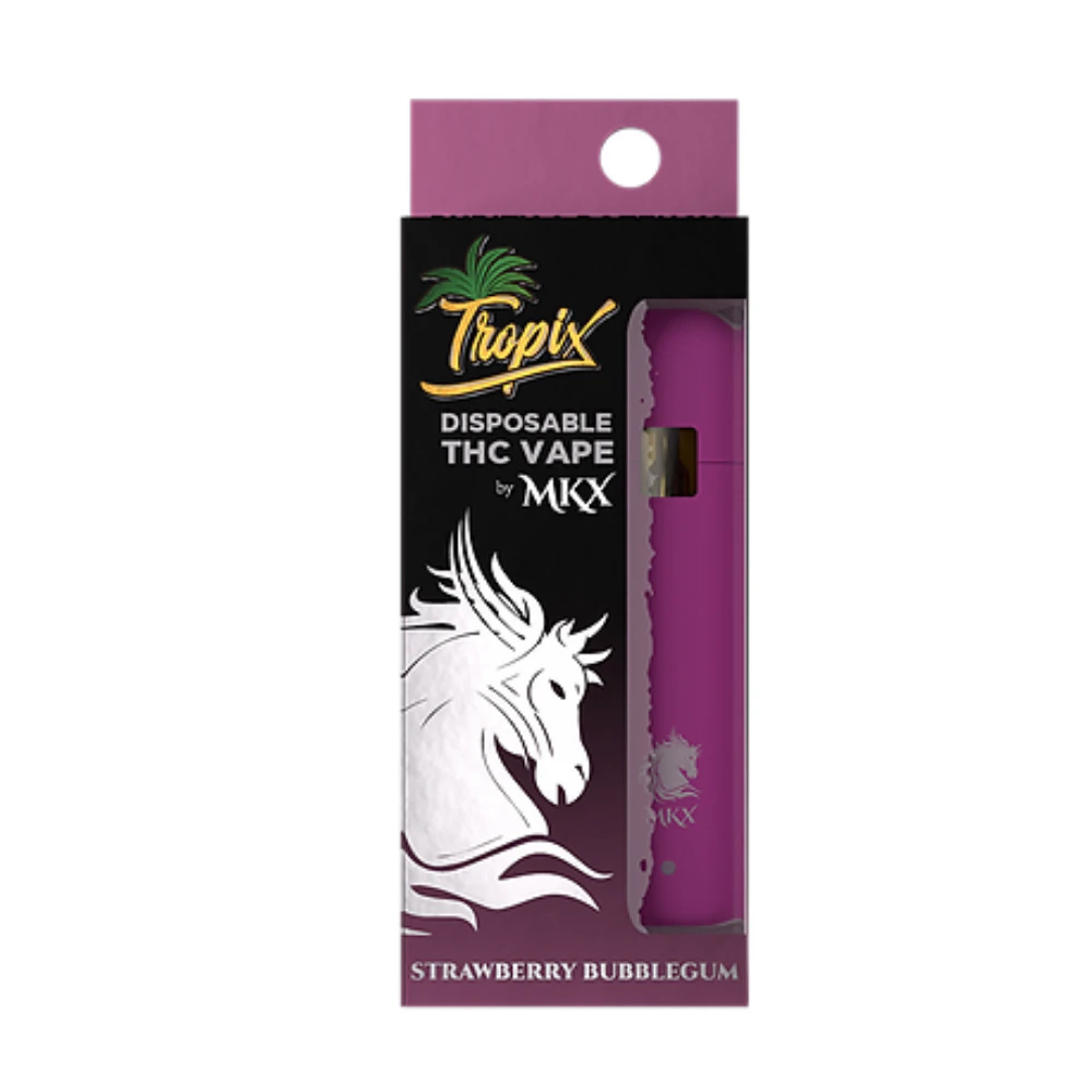 MKX - Strawberry Bubblegum 1g Disposable - MKX (TROPIX) Main Image