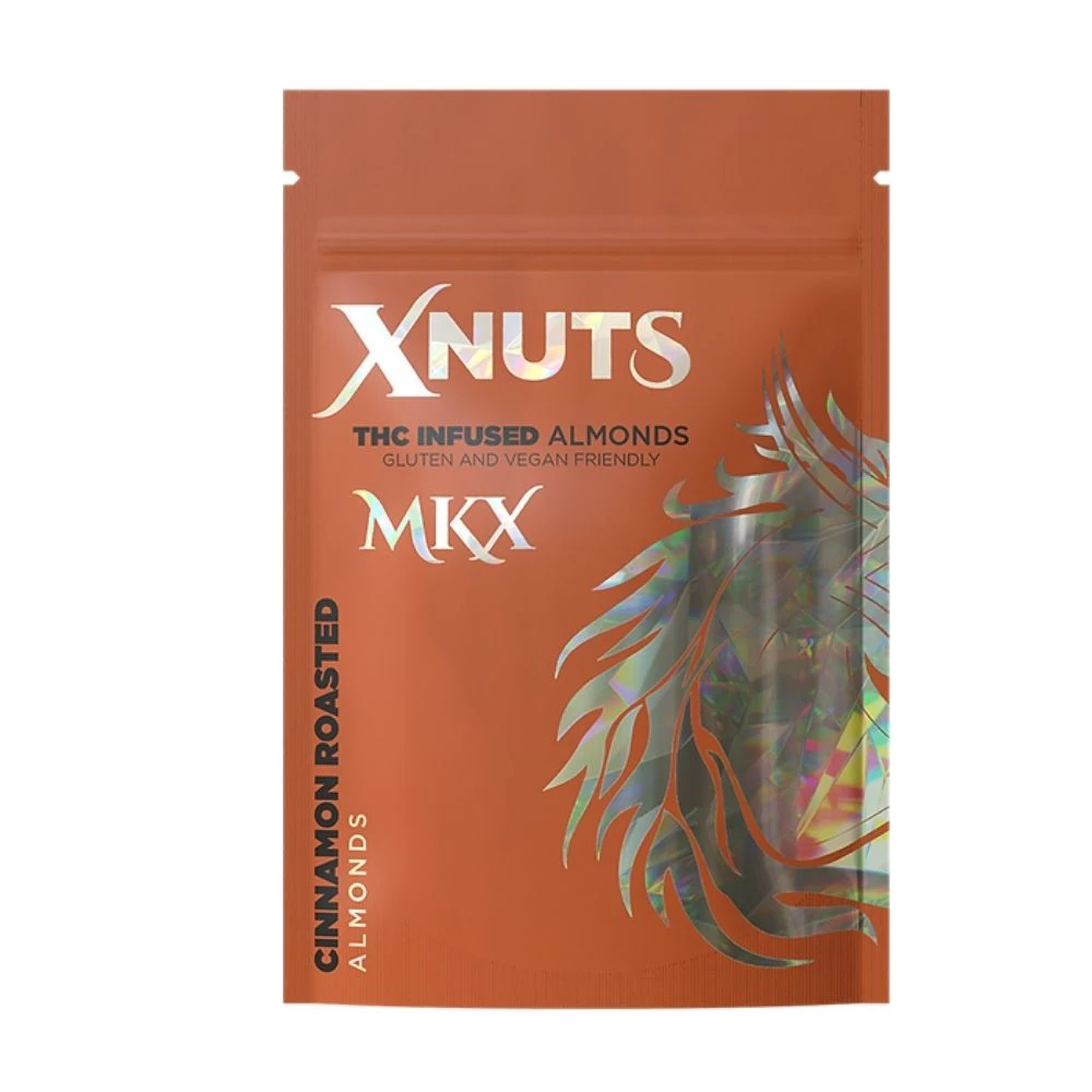 MKX - Cinnamon Roasted 100mg Almonds (20x5mg) - MKX (XNUTS) Main Image