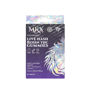 MKX - MKX Gummies - Live Hash Rosin Fast Acting Gelonade - 100mg