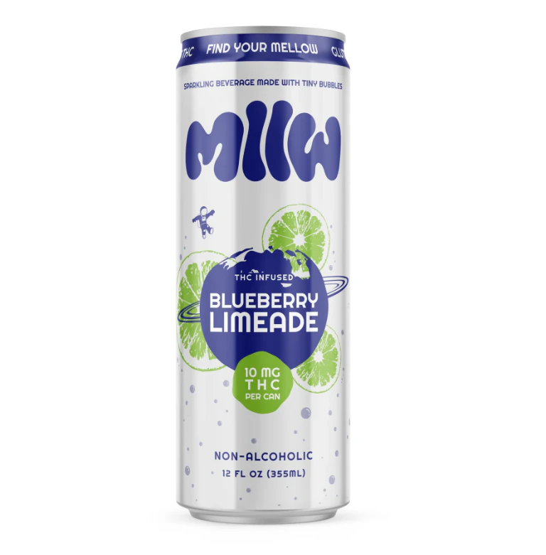 MLLW - MLLW | Blueberry Sparkling Limeade | 10mg THC Main Image