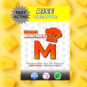 Manja Munchies - Rise Pineapple Edibles