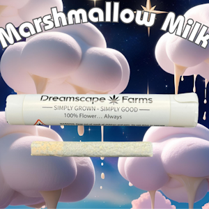 DREAMSCAPE FARMS - Dreamscape Farms | Marshmallow Milk | 1g Pre-Roll | 1-Pack | 1g Total | (H)