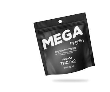 Grön Edibles - Gron Mega Pearl - Mystery - Indica - 100MG
