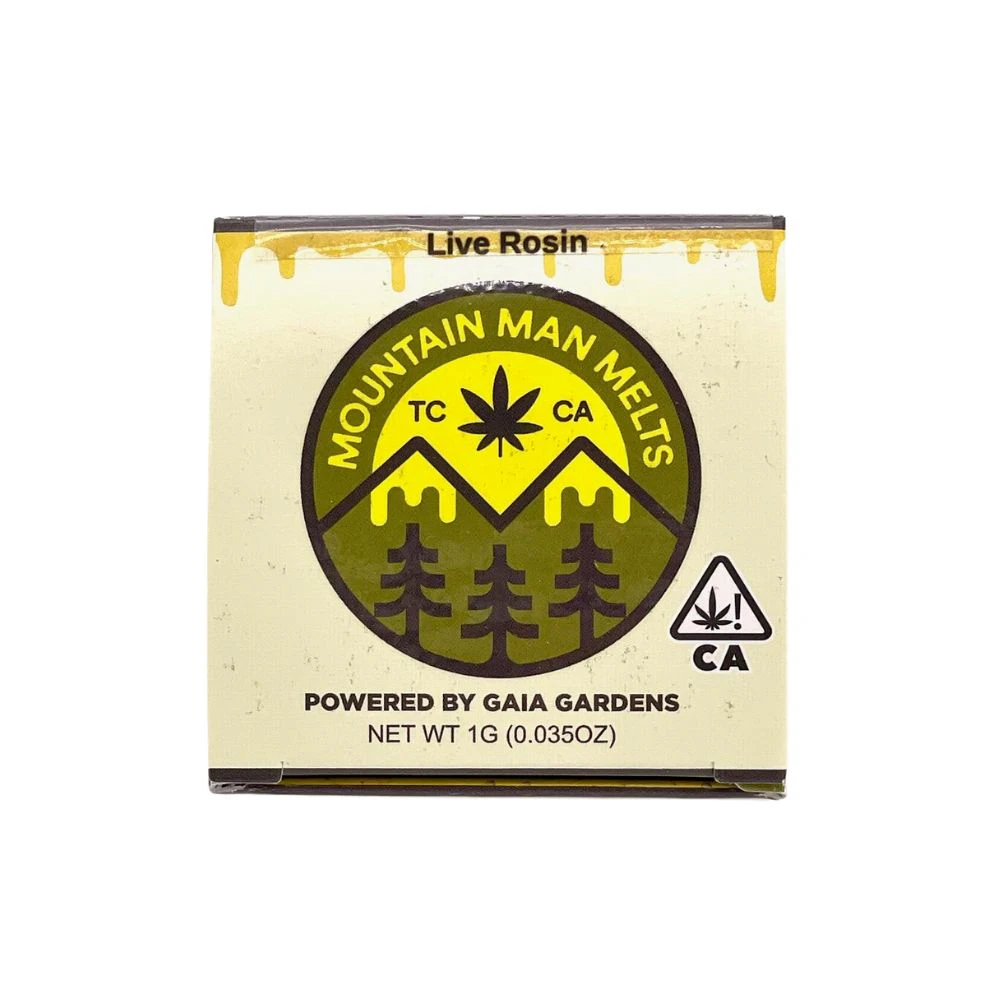 Mountain Man Melts - CHAUFFEUR ROSIN 1G - MOUNTAIN MAN MELTS Main Image