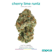 MOCA - Cherry Lime Runtz - Indoor - Indica Hybrid - 3.5g