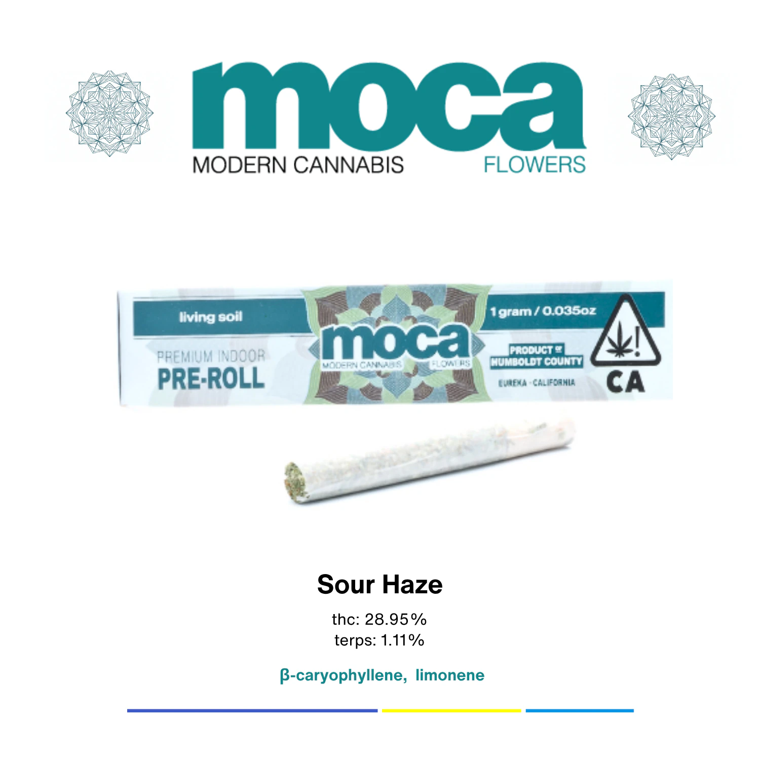 MOCA Joints - MOCA Joints - 1g Pre-Roll - Sour Haze Main Image