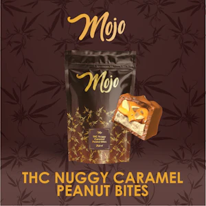 CHOICE - Mojo - Nuggy Caramel Peanut Bites- 200mg
