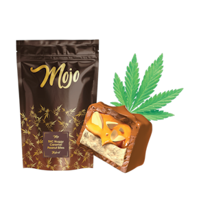 Mojo - Nuggy Caramel Peanut Bites- 200mg