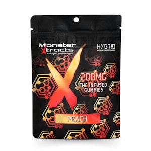 Monster Xtracts - Peach  Monster Xtracts Gummies