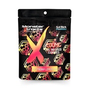 Raspberry Lemonade 200mg Gummies (10x20mg) - MONSTER XTRACTS