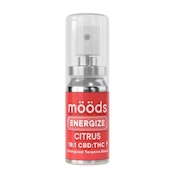 SPRAY - 18:1 ENERGIZE CITRUS 500MG - MOODS