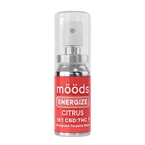 MOODS - SPRAY - 18:1 ENERGIZE CITRUS 500MG - MOODS