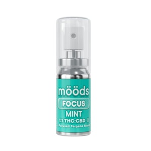 MOODS - FOCUS MINT SPRAY TINCTURE 500MG - MOODS