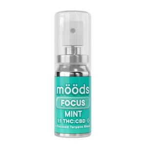 MOODS - SPRAY - 1:1 FOCUS MINT 500MG - MOODS