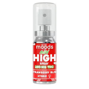 moods - STRAWBERRY MINI SPRAY TINCTURE 250MG - MOODS