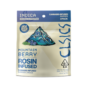CLSICS - CLSICS Rosin 10pk Gummies Mountain Berry