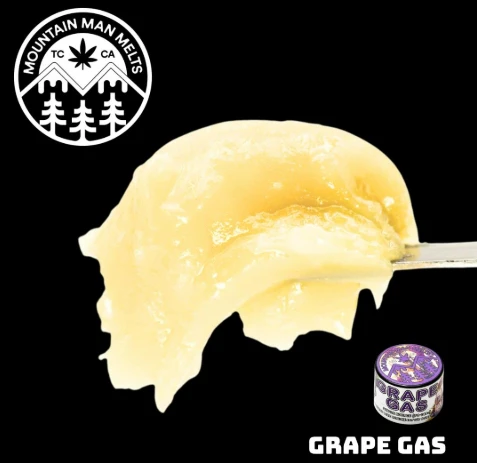 Mountain Man Melts - MOUNTAIN MAN - Concentrate - Grape Bubblegum - Live Rosin - 1G Main Image