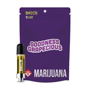 Batch - BATCH - GOODNESS GRAPECIOUS 1 GRAM VAPE CART