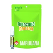 BATCH - MANZANA BANANA 1 GRAM VAPE CART