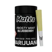 MUHAMEDS - FROSTY MINT BLUEBERRY 5 PK 0.6 GRAM INFUSED PRE ROLLS