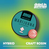 DIALED IN - HIGH DOSE HULA BERRY 300MG ROSIN GUMMY