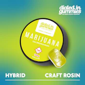 DIALED IN - STARFRUIT 100MG ROSIN GUMMY