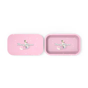MEDIUM PINK SPACEY - ROLLING TRAY & LID - BLAZY SUSAN