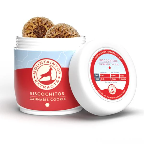 Mountaintop Extracts - Mountain Top Extracts - Biscochito Cookies (seasonal) - 50mg (5 x 10mg) Main Image