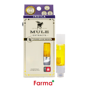 MULE EXTRACTS - Mule Extracts Strawberry Guava Pure Live Resin Cartridge 1g