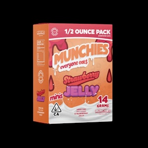 MUNCHIES - MUNCHIES | STRAWBERRY JELLY | FLOWER | 14G