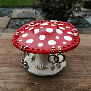 Mushroom Earring Stand