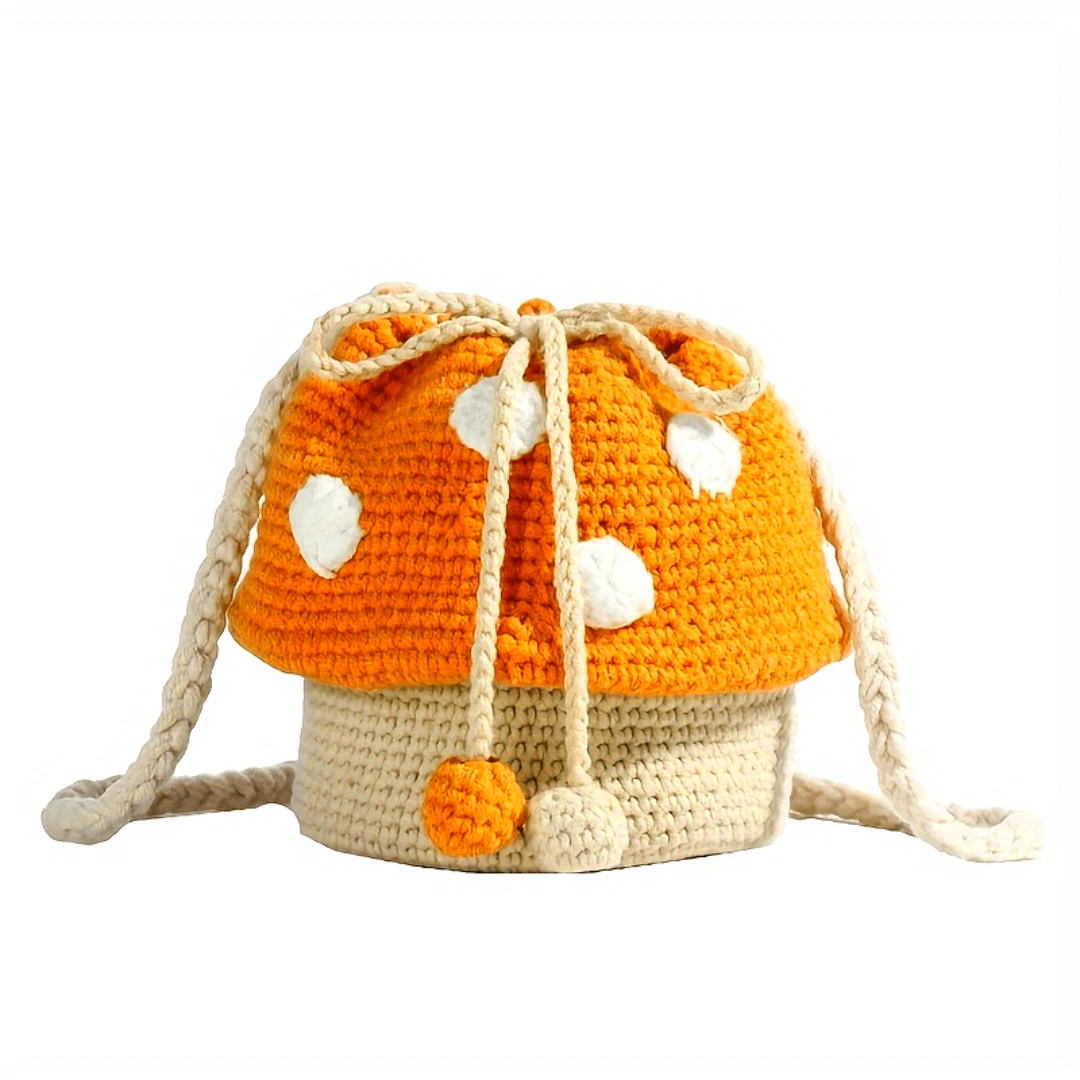 Tree House Accessories - Crochet Mushroom Bag Main Image