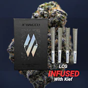 Milkweed | Lemon Cherry Gelato | 3Grams (4pk pre roll) KIEF Infused